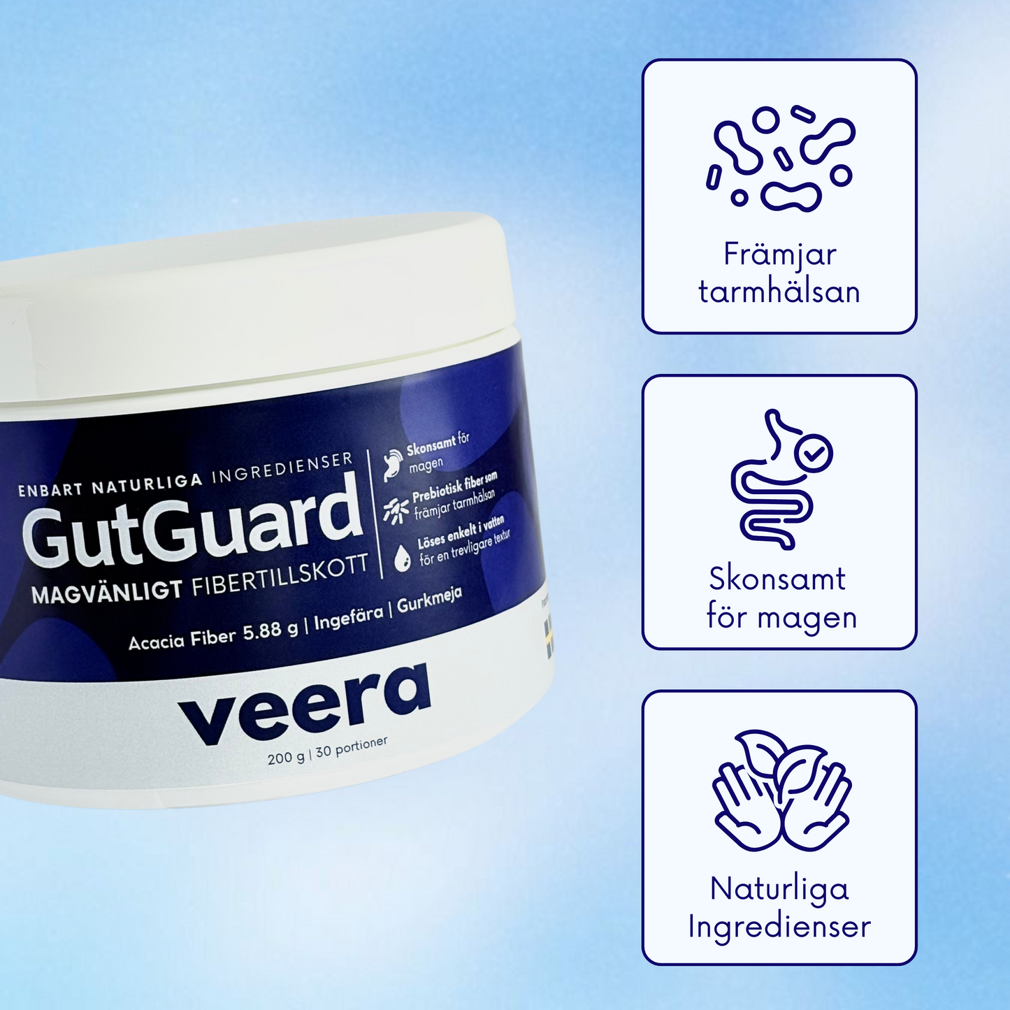 GutGuard – Magvänligt Fibertillskott